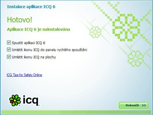 6.krok instalace Icq